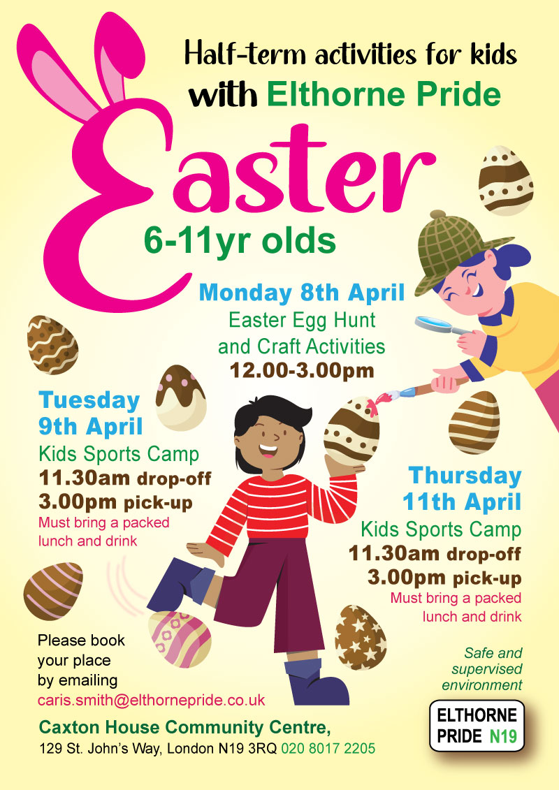 Get ready to hop into the Easter spirit with our egg-citing lineup of activities for kids! 
Limited Spaces are available for our Easter Egg Hunt!
Please email ahead to avoid disappointment.
Don't miss out on the fun! Join us for an egg-stra special Easter Half Term!