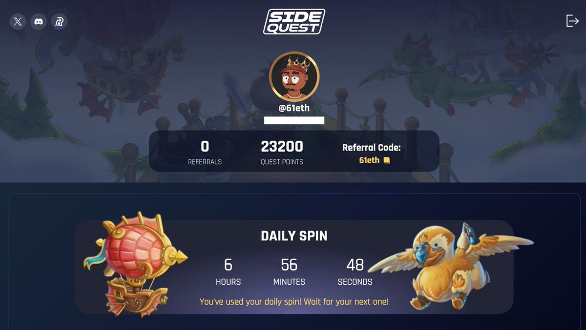 Who has more points than me?👀

My referral code is: 61eth 

+500pts when you registered 

$RCADE

<a href="/RcadeNetwork/">RCADE Network</a> <a href="/Revolving_Games/">Revolving Games</a> 

It’s time to shine bright like a diamond or better to say like a GEM💎🧠