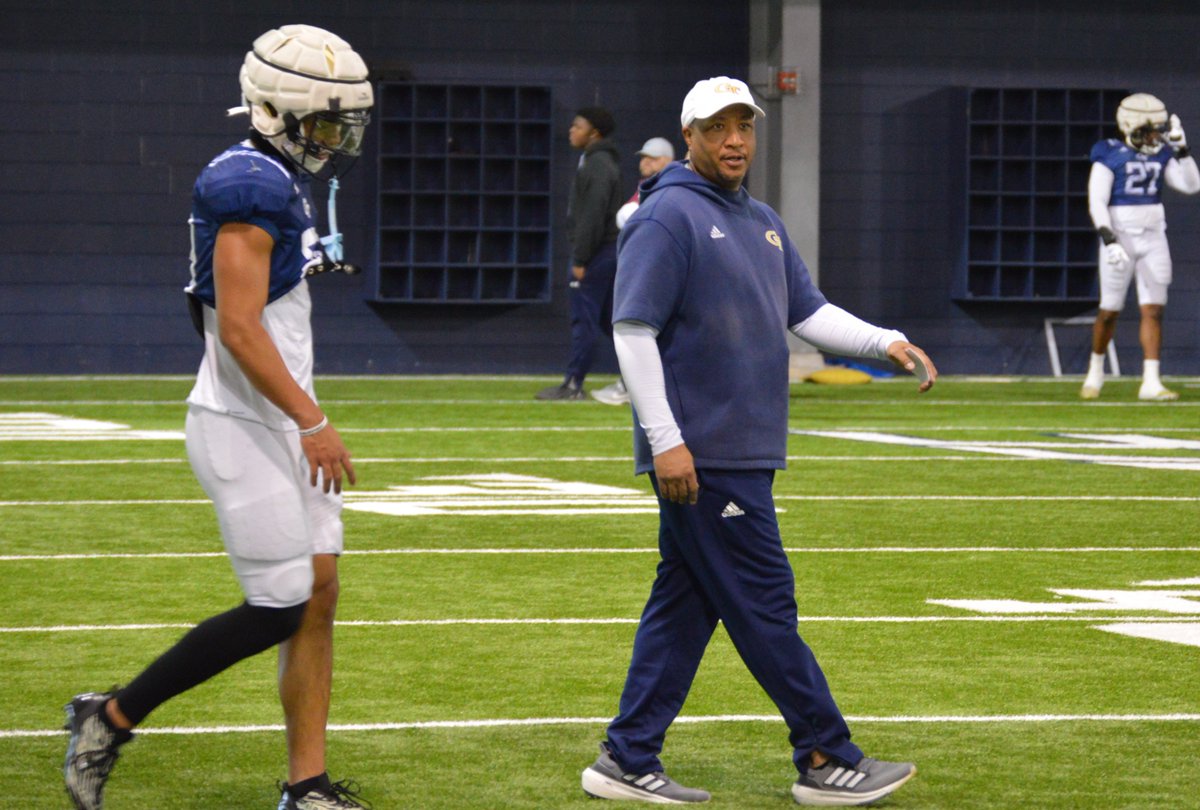 Busy morning for #GaTech news. Practice notes and quotes from Monday morning on the Flats. We talked to Ricky Brumfield and his specialists and he explained his role as associate head coach and CBs coach as well. georgiatech.rivals.com/news/georgia-t…