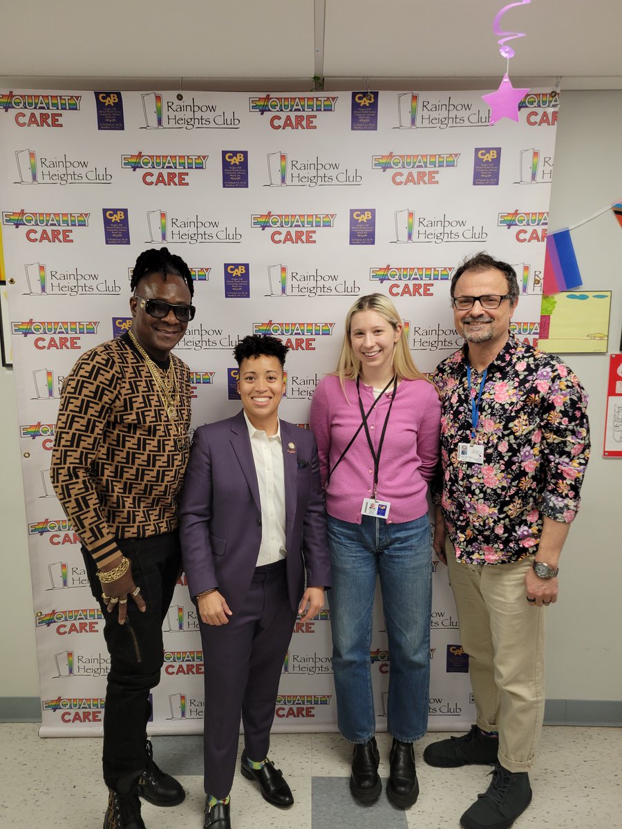 rainbow_heights's tweet photo. We had a blast at Our Spring Open House last week. Thank you to @CMCrystalHudson  for stopping by, as well as to @housingworks , BCS, @NYPresbyterian, @LaGuardiaCC  and @MaimoHealth  for joining us. And of course, thank you to all our members! https://t.co/0loEi5uPs2