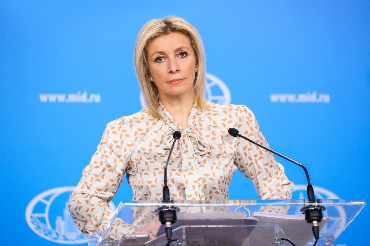 🎙 Briefing by MFA Spokeswoman Maria Zakharova (Moscow, March 22, 2024)

🔹 #Election2024
🔹 FM Sergey #Lavrov’s schedule
🔹 #Ukraine
🔹 #IOC #Discrimination 
🔹 #NATO
🔹 #Yugoslavia
🔹 #EU
🔹 #SummitForDemocracy

📰 Read t.ly/sRWDN
📺 Watch t.ly/HkLuG