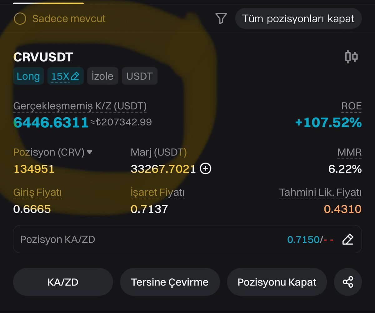 #Bitcoin #BTC #BTCUSDT $BTC Arkadaşlar 9. Başarılı işlemimizi kapattık herkese bereketli olsun 2 günde kim kime 207 bin tl para veriyor işlemlere katılmak için profilimde bulunan Telegram kanallarıma girebilirsiniz ÜCRETSİZ 🤝