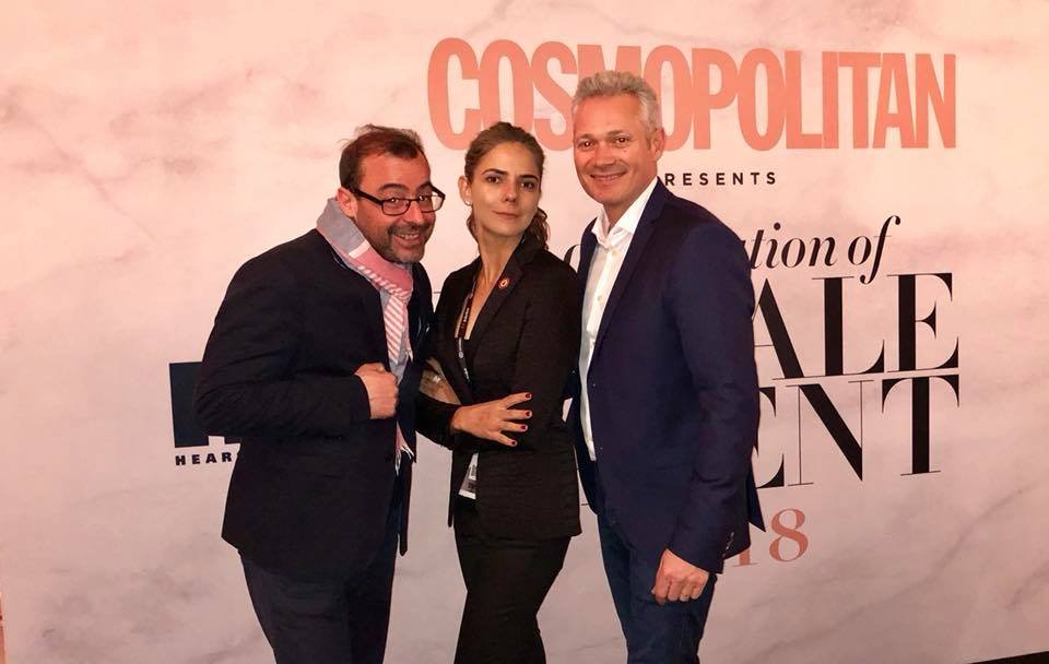 An exceptional evening with @Cosmopolitan and @rtlgroup @StephaneCoruble and crew at #AWEurope a while ago.