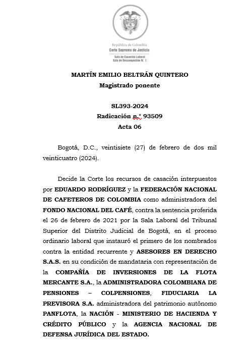 articulo20's tweet photo. SENTENCIA RECOMENDADA 🗣 

#Laboral

Tiempos laborados y no cotizados por falta de cobertura deben reconocerse a través de cálculo actuarial y no con el pago de cotizaciones debidamente indexadas

SENT: SL393-2024 | RAD: 93509 https://t.co/F1KBRuAUKq
