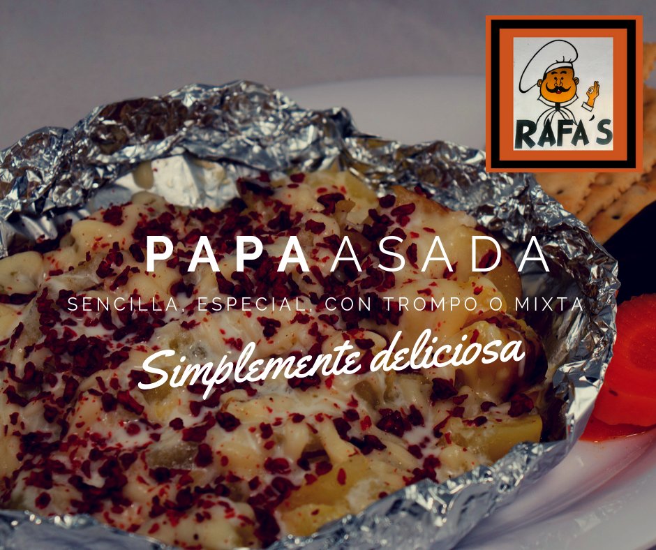 #PapaAsada ya sea 𝒔𝒆𝒏𝒄𝒊𝒍𝒍𝒂, 𝒆𝒔𝒑𝒆𝒄𝒊𝒂𝒍, 𝒄𝒐𝒏 𝒕𝒓𝒐𝒎𝒑𝒐 𝒐 𝒎𝒊𝒙𝒕𝒂 simplemente #deliciosas sólo en #RAFAs

Visítanos, haz tu #PedidoParaLlevar o solicita #ServicioADomicilio
📞8183526757
📞8183764446

#RAFAs #TradiciónEnSabor👨‍🍳