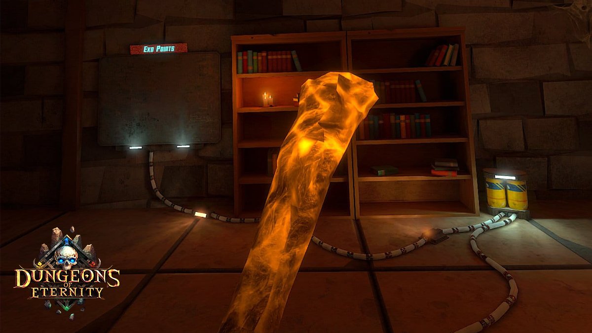 DungeonsVR's tweet image. Some Explorers call it the Wonderboy... Lava Branch 🔥
Is it in your arsenal?
Source: "profb888" on Discord
#dungeonsofeternity #VRGaming #DungeonCrawler