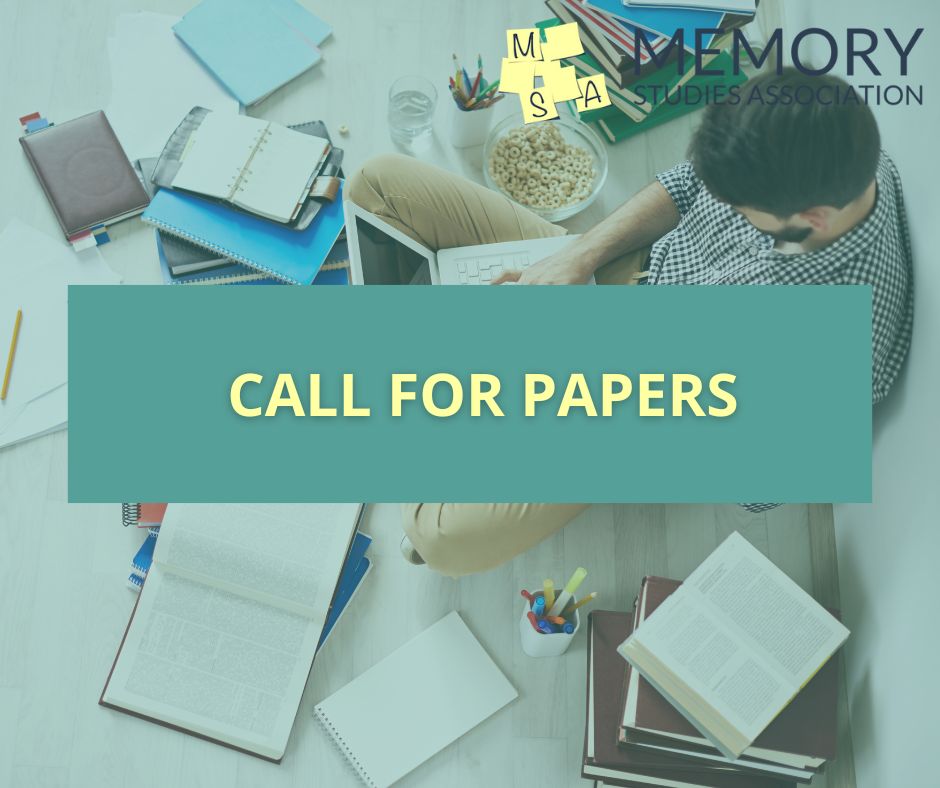 🗣New Call for Papers!

🔶The project Postwar Memory Generations at the University of Copenhagen is asking for contributions for a workshop on: “History Teaching and Public Memory”.

⚡For more info: bit.ly/3PCfry6

❗21, April 2024

#Worshop #MemoryStudies #PublicMemory