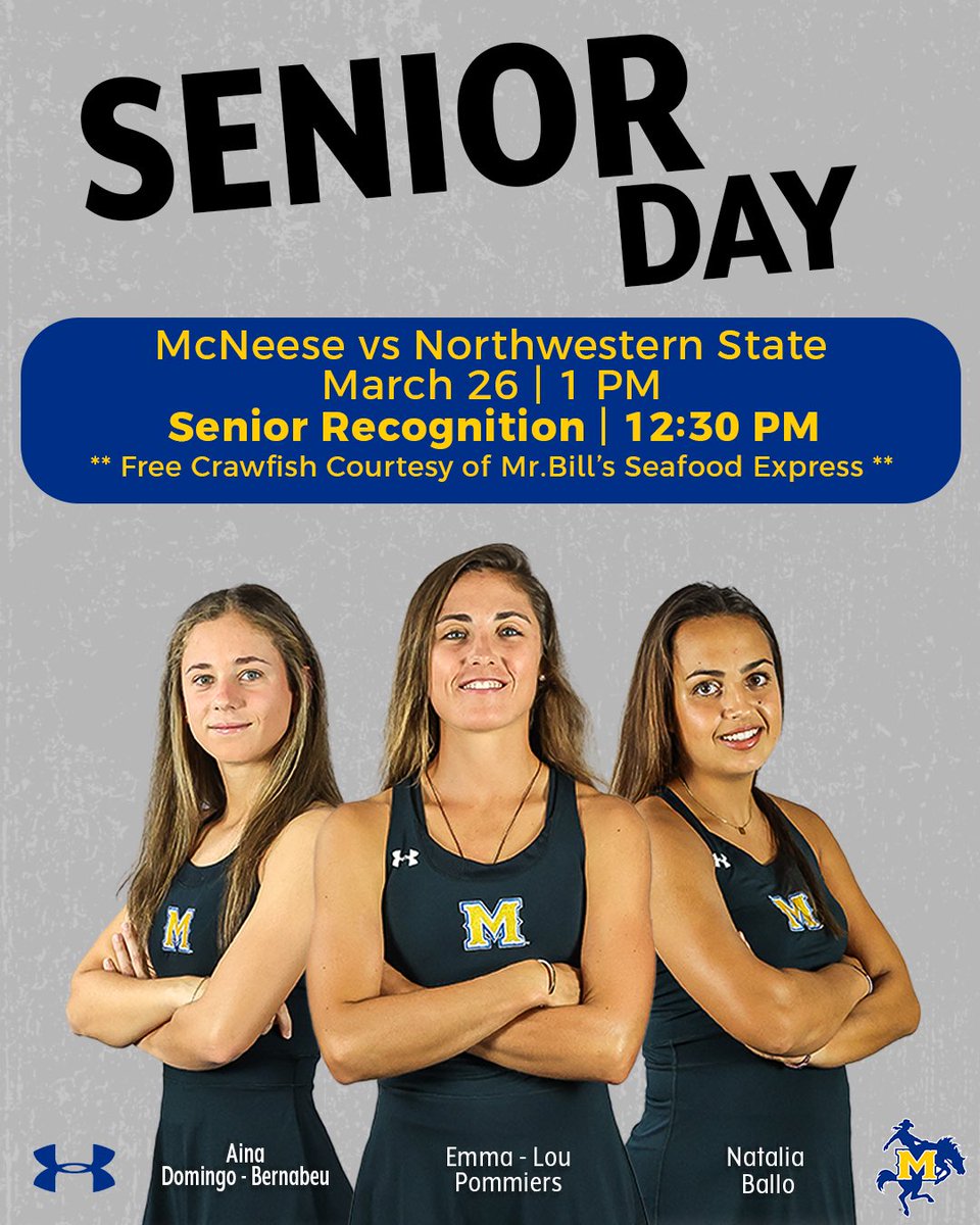 Senior Day 🤠 & Free Crawfish 🦞 See y’all tomorrow! #GeauxPokes