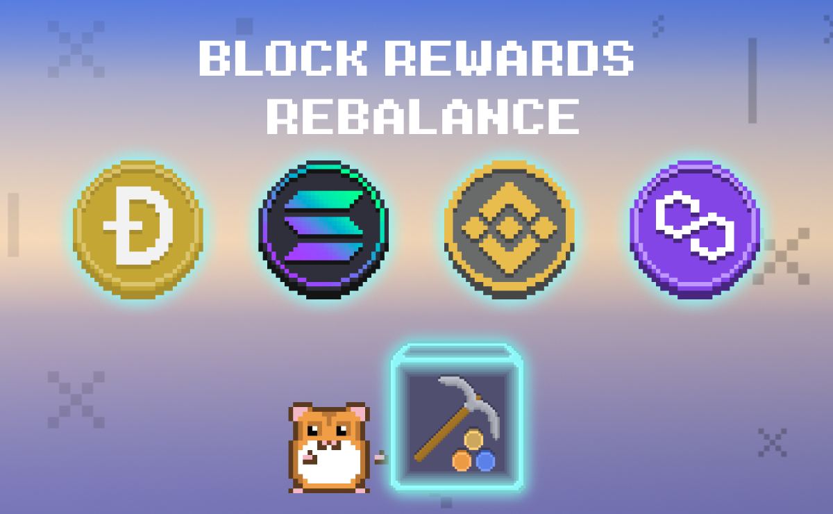 Rollers, it’s Block Reward rebalance time! 

Here are the latest changes in block rewards 👇 

RLT → 30
RST → 250
Doge → 150
MATIC → 13
BNB → 0.034
SOL → 0.11
TRX → 80
BTC → 0.00022
ETH → 0.0044
LTC → 0.07

This time, there has been a significant increase in the pool