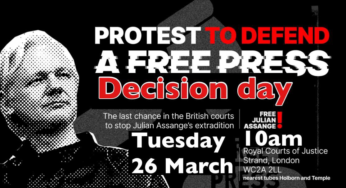 See you tomorrow. Royal Courts of Justice. 10am.