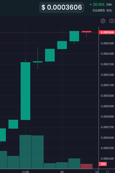 We are up 30% on the 24 hour, this is the 4 hour chart
LFG #NEKOarmy 😼