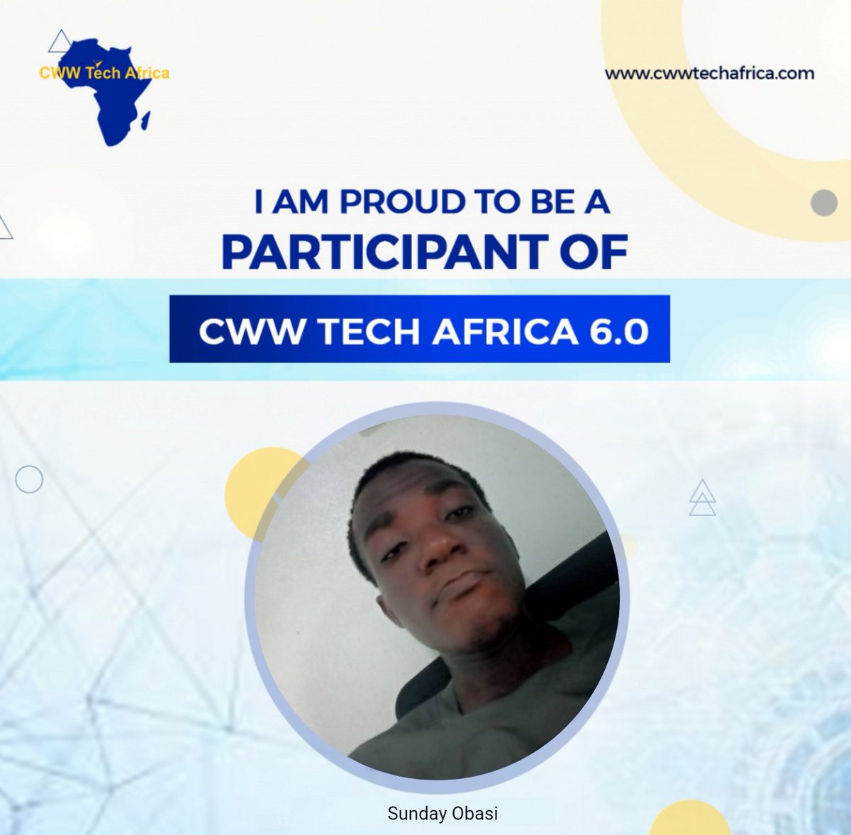 One more step to go and I'm glad to be here ❤️😎 #CWWtechafrica #CWWtechafricacohort6 #CWWtechafrica2024