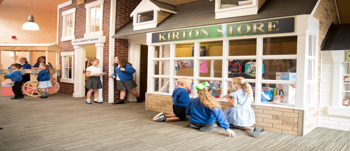 Students at Kirton Primary School, a CofE institution. are actively part of the 'Learn and Earn' #FinancialEducation scheme, which has allowed students to become much more aware of money and savings and feel confident in discussing it. tinyurl.com/32ud5huw
