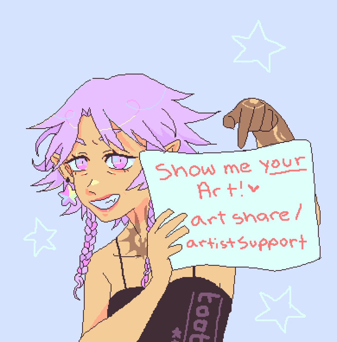 _tootpoot's tweet photo. Show me the good stuff!! Support each other! I love seeing your artwork! 🫨🖤 #artshare #artistoftwitter https://t.co/JIQhD8MDFq