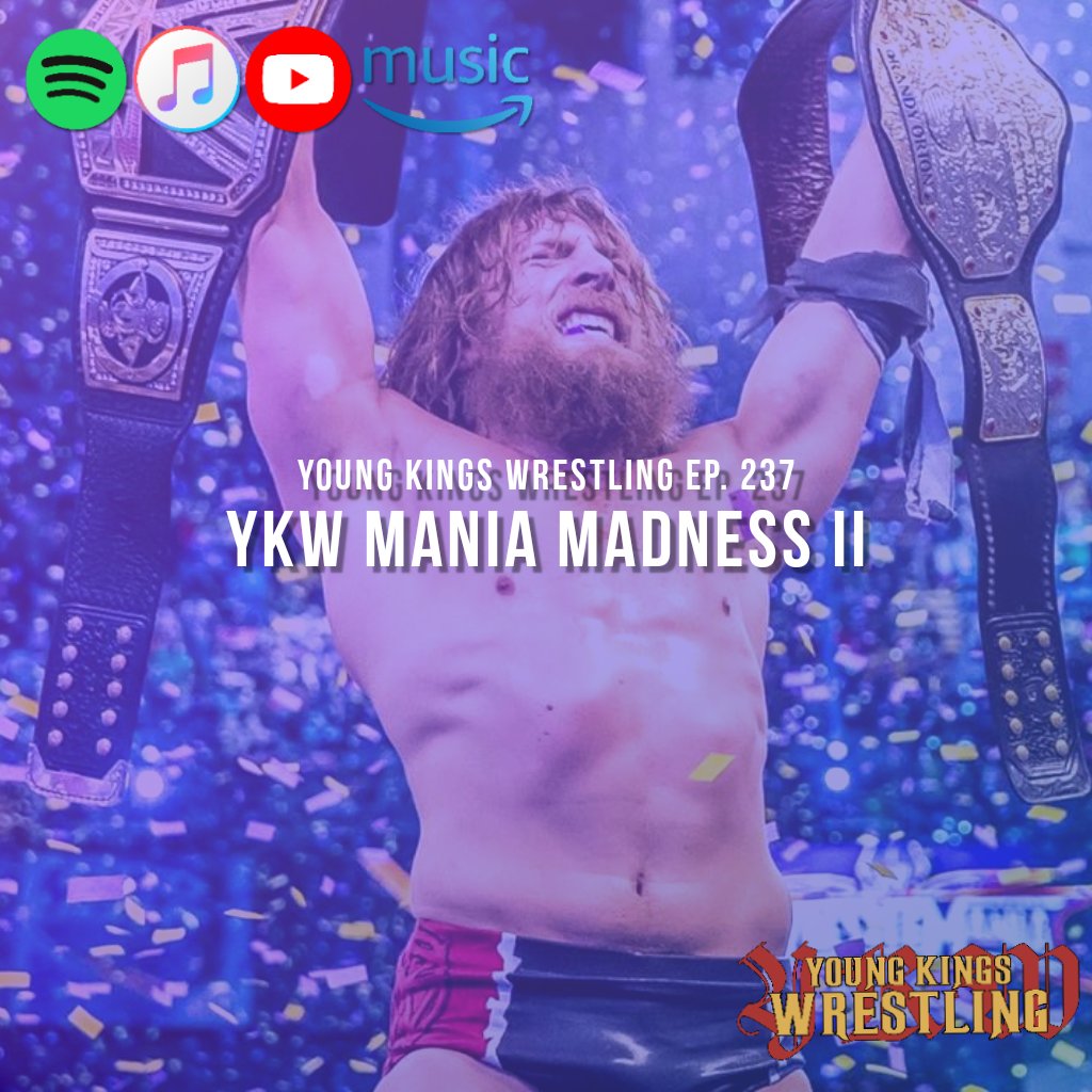 🚨 NEW #YKWPod 🚨

👑 #YKWManiaMadness 

👑 The greatest #WrestleMania main event of all time

👑 Most overrated main event?

👑 Shoutout to Mr. WrestleMania 

👑 #MarchMadness brackets

🎧Spotify: bit.ly/ykwspotify
📺YouTube: bit.ly/ykwpodYT