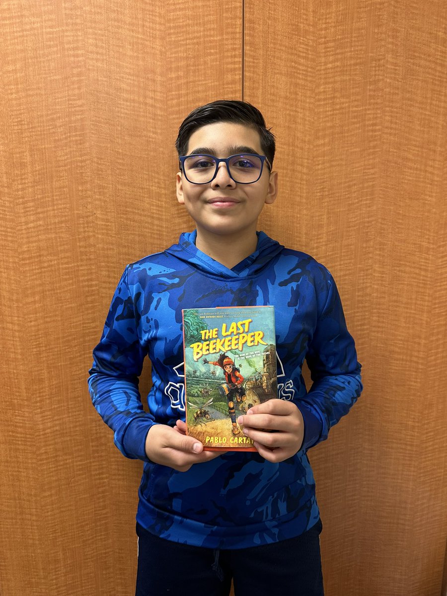 @phcartaya My student loved your book!! #thelastbeekeeper @BSEBobcats