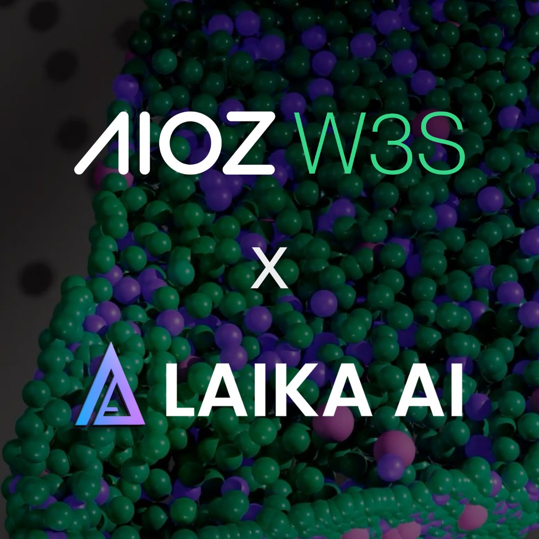 We're excited to announce that @laika_AI is utilizing AIOZ W3S for its #DePIN web3 storage solution🤝 Laika AI is a Web3 AI ecosystem providing businesses and users access to blockchain infrastructure and real-time market data. Discover AIOZ W3S: w3s.aioz.network $AIOZ