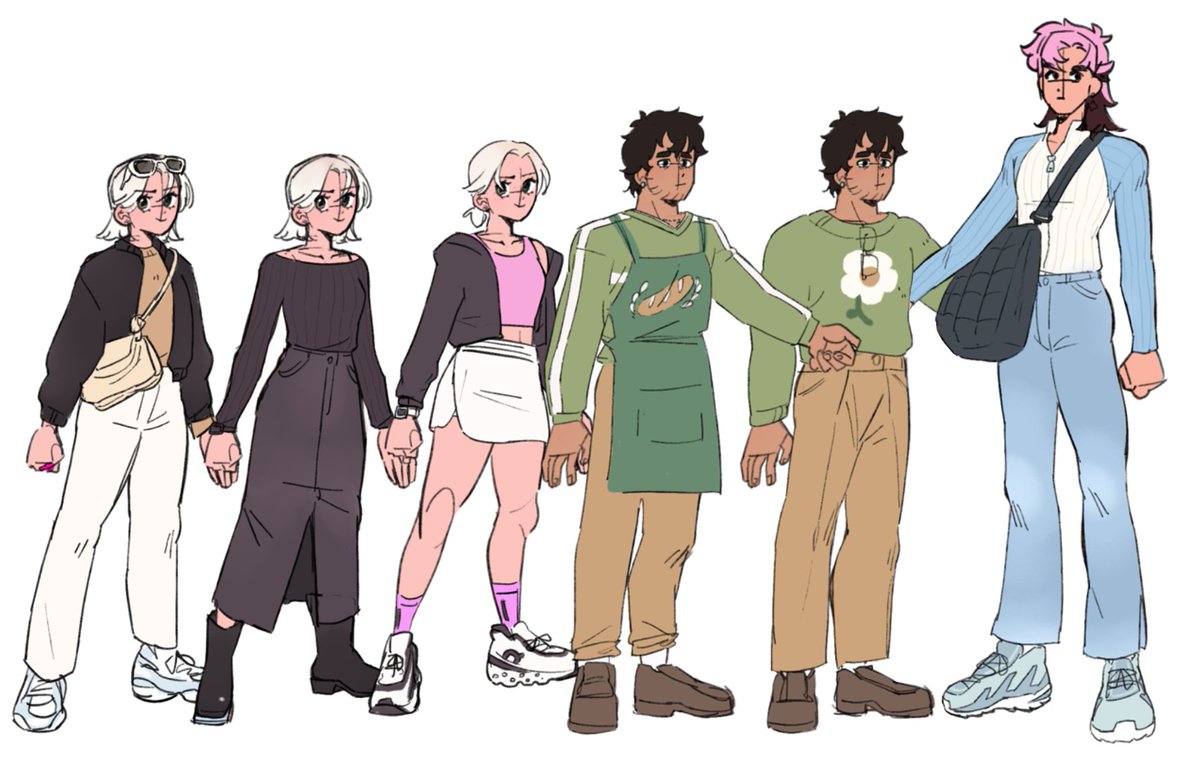 me when i draw the same 3 poses and angles over and over and over and