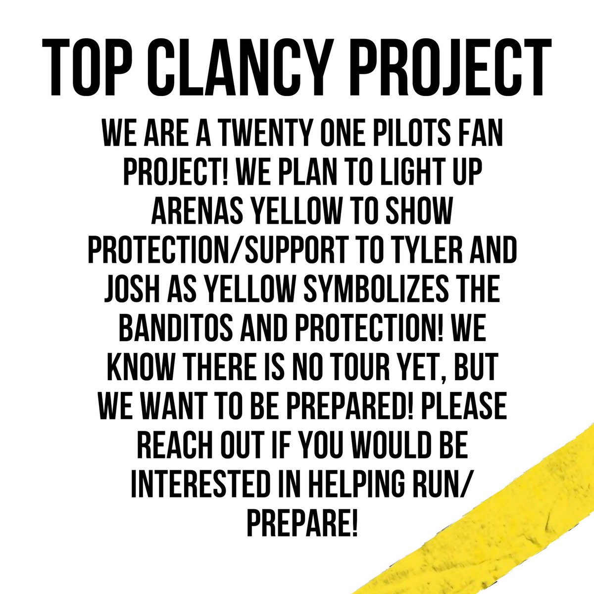 THE CLANCY PRØJECT tweet media