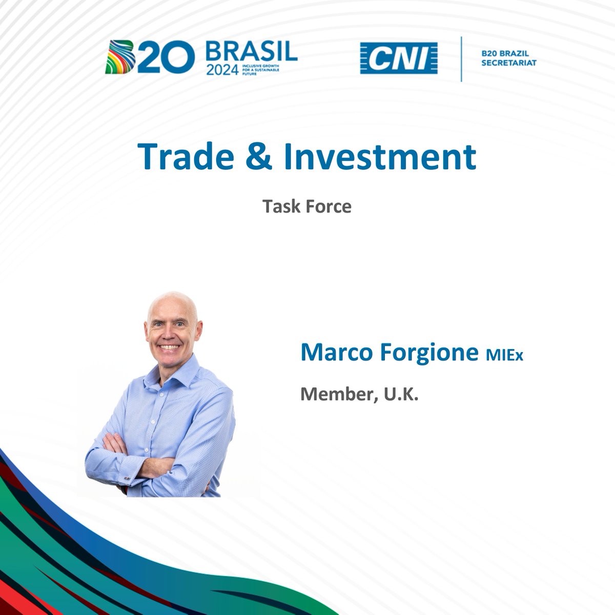 Delighted to represent @IOExport members and our growing community of stakeholders as a 🇬🇧 representative at @B20, the official #G20Brazil  dialogue forum with global business #B20Brazil #trade #investment