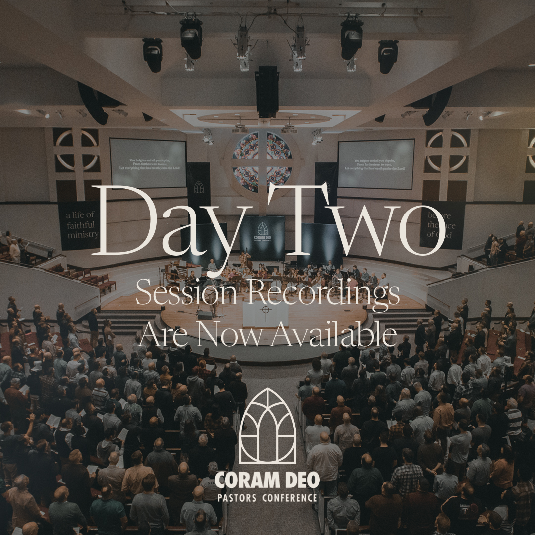 Coram Deo Pastors Conference Day 2 sessions are now available! #cdpc24 youtube.com/playlist?list=…