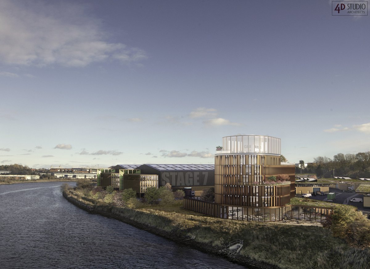 Planning granted for ‘once in a generation’ Crown Works film studios development . Plans for Sunderland’s new £450m film studios have been green lit by the council today, Monday, March 25.