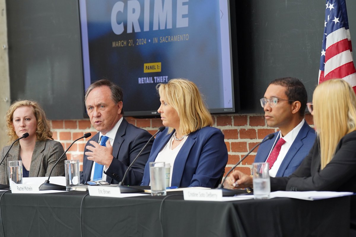 Video posted: Capitol Weekly Conference on Crime - Panel 1: Retail Theft, with @RickChavezZbur Rachel Michelin of @CaRetailers Eric Brown of Gov's Office and @CristineDeBerry - moderated by @lindseymholden of @sacbee_news capitolweekly.net/events/a-confe…