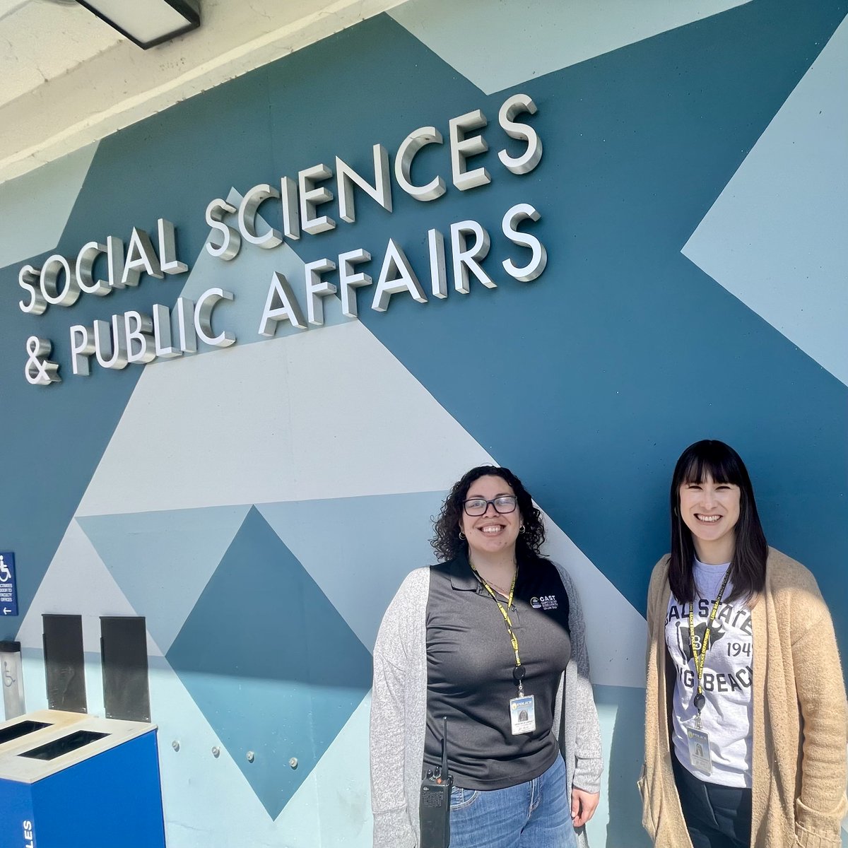 March is National Social Work Month! UPD would like to shine a spotlight on our incredible CAST Coordinators, Graciela (ASW) and Donna (LCSW,) who both received their Master of Social Work degrees from CSULB! #nationalsocialworkmonth