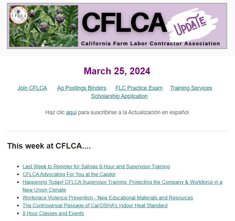 farm_labor's tweet photo. Check out this weeks headlines! https://t.co/E2Aib0hLjh