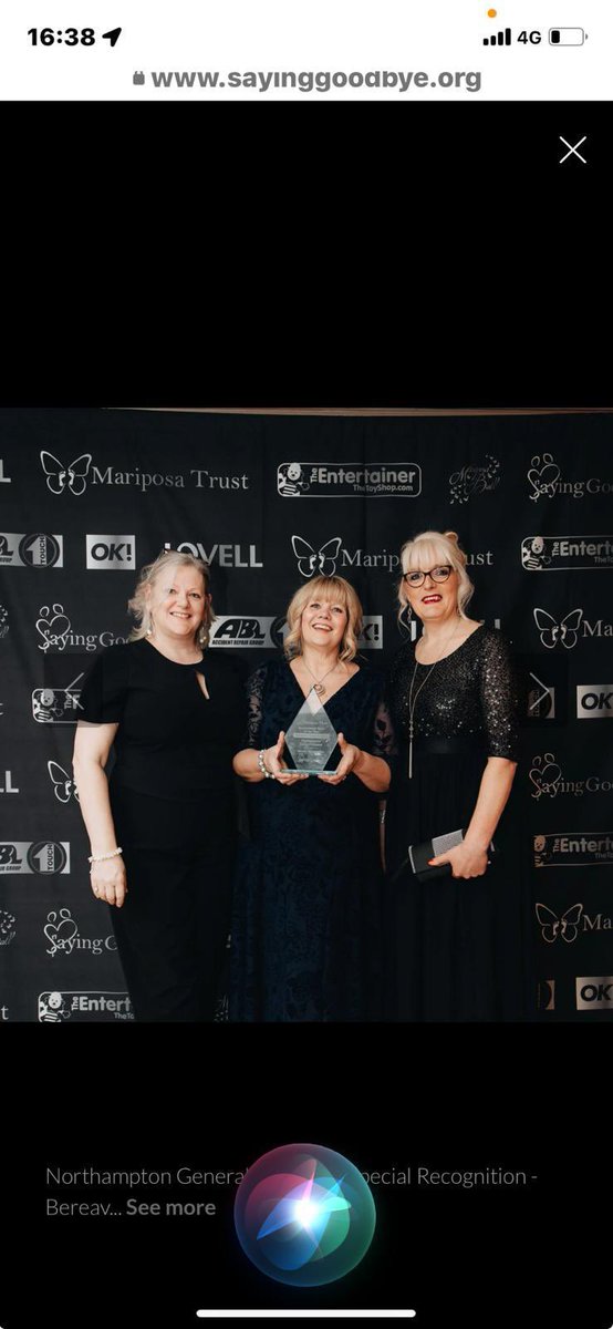 Congratulations to our amazing Bereavement Team for winning the special recognition award at the Mariposa Awards, for Bereavement Team of the Year 2024. Thank you for all you do . @NGHnhstrust @ClareFlower2 @NereaOdongoNGH 👏🏽🙏🏾