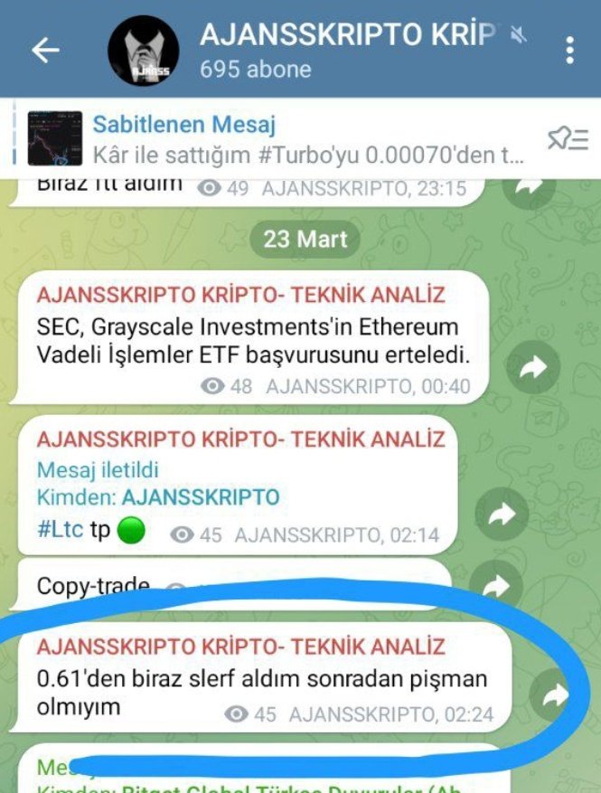 AJANSSKRIPTO's tweet photo. #Turbo 0.00070'den aldık anlık 0.00085
#Ftt aldık 1.90'dan anlık 2.26
#Slerf aldık 0.61 kesinlikle riskli anlık 0.66
Spottan hepsinin %50'sini sattım.
Ekstra vadeli işlemler devam.
#ltc tp #waves tp #egld tp #Apt tp #wawes tp #Agix tp 🟢 daha niceleri düşüşü güzel geçirdik.
#Bitcoin #ETH #kriptopara