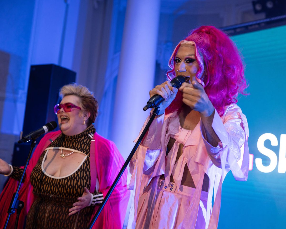 Friday night we celebrated 50 years of Switchboard in a big way at The Waldorf in London with readings from our log books and performances that reflected five decades of support to our community. Our very own 'Eras Tour' so to speak. 🎉