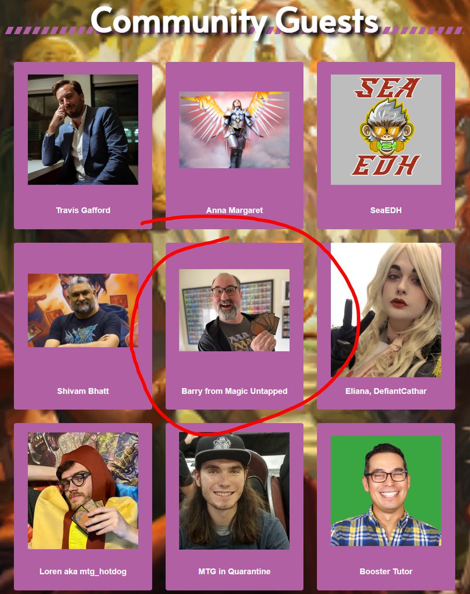 Magic_Untapped's tweet photo. Well, would you look at who's going to be at @LaughingMtg's #CommandFestSF next month? https://t.co/wROn2sQ8Nj