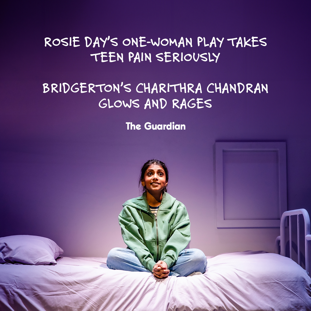 💖 You've only got 8 chances left to catch Instructions for a Teenage Armageddon at the Garrick Theatre!

Starring Bridgerton's Charithra Chandran, don't miss this "beautiful love letter to young people” (Adventures in Theatre Land) 🌟