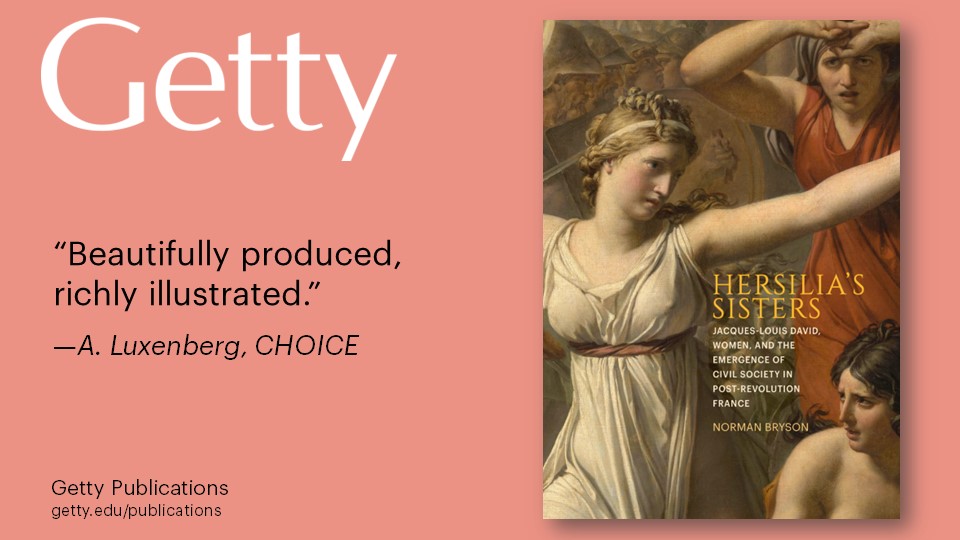 ✨ Thank you Choice for this excellent review of 'Hersilia's Sisters: Jacques-Louis David, Women, and the Emergence of Civil Society in Post-Revolution France!' ✨