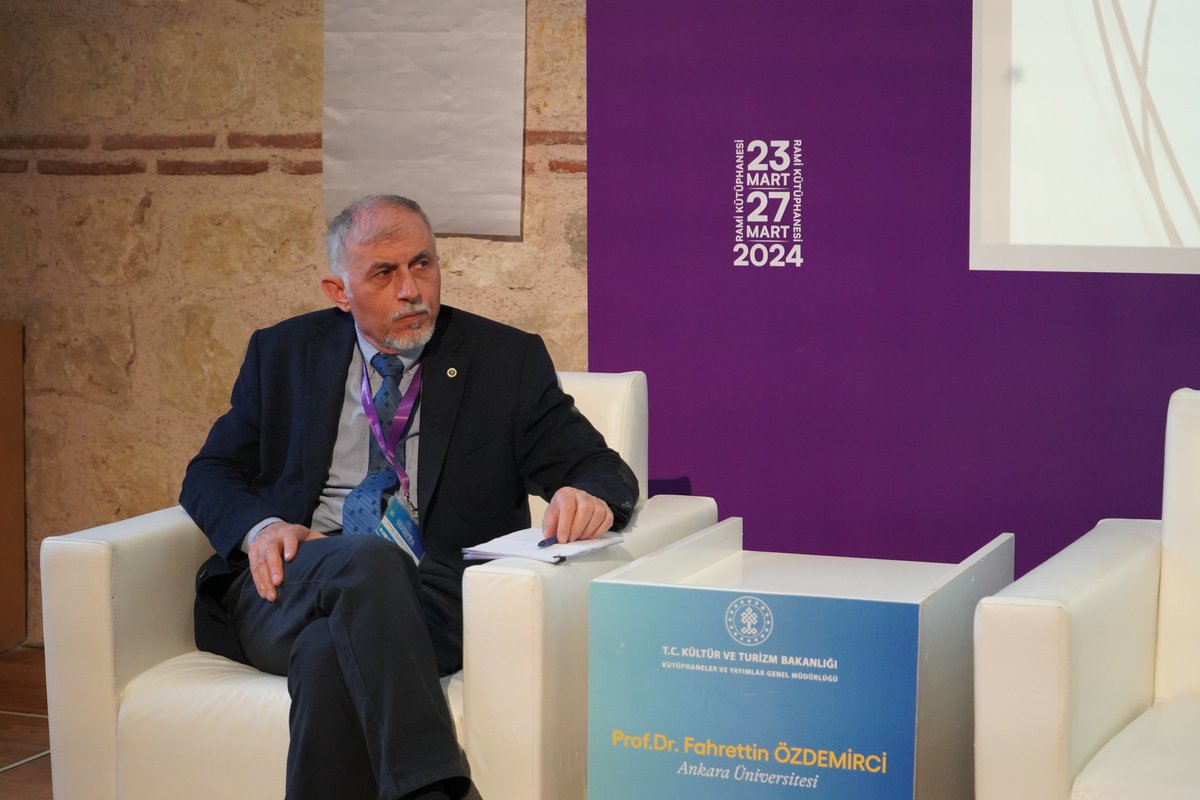 KTBKYGM's tweet image. 🎙️ Prof. Dr. Fahrettin Özdemirci, &quot;Dijital Dönüşüm Sürecinde Bilgi Güvenliği ve Bilgi Yönetimi&quot; #ai_library