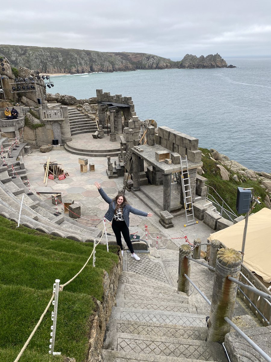 How beautiful is the Minack Theatre😍 #MinackTheatre #Cornwall