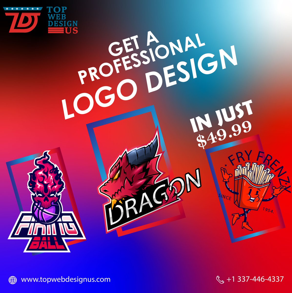 TopWebDesignUS's tweet image. 𝐏𝐫𝐨𝐟𝐞𝐬𝐬𝐢𝐨𝐧𝐚𝐥 𝐋𝐨𝐠𝐨 𝐃𝐞𝐬𝐢𝐠𝐧 𝐟𝐨𝐫 𝐎𝐧𝐥𝐲 $𝟒𝟗.𝟗𝟗 𝐚𝐭 𝐓𝐨𝐩 𝐖𝐞𝐛 𝐃𝐞𝐬𝐢𝐠𝐧 𝐔𝐒!

Get a professionally designed logo that speaks volumes about your brand for just $49.99 with Top Web Design US!

#TopWebDesignUS #LogoDesign #SpecialOffer #Logo