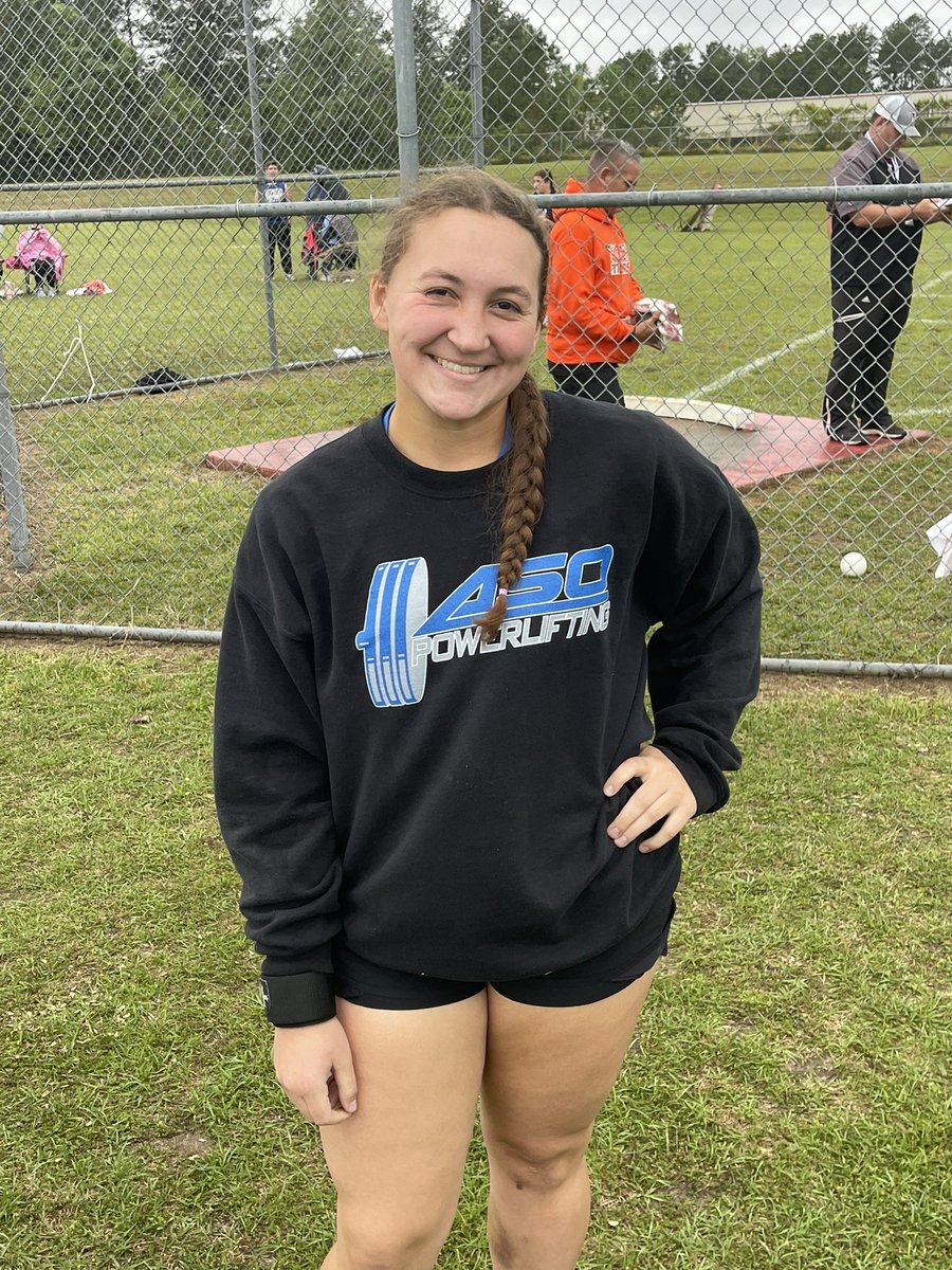 LadyOwlsCoach's tweet photo. Jade Buchanan is your District 23-3A Shotput Champion!!! https://t.co/Asj0zZolOi