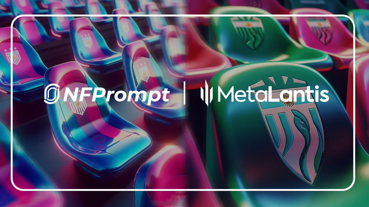 MetaLantisOK's tweet photo. ⏰ Only four days left to join the "AI StadiumCraft: Forging Arenas with MetaLantis" campaign! Design seats for the Official Virtual Stadium of Argentina. ⚽️

With @nfprompt, we're offering incredible rewards: a jersey signed by Messi 🐐 and a chance to share 10000 $cNFP + 1000 $USDT 💰 when you submit and vote for artworks. 🎁

Join now! 👉 https://t.co/Lxpx4nuX2f