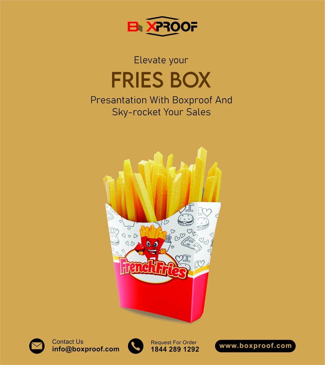 boxproofpack's tweet image. Crispy, Fresh, and Irresistible: Custom Fries Boxes That Preserve Flavor and Delight Customers.#CustomFriesBoxes #PersonalizedPackaging #Boxproof #CustomPackaging #Packaging
Please Visit:
boxproof.com/fries-box