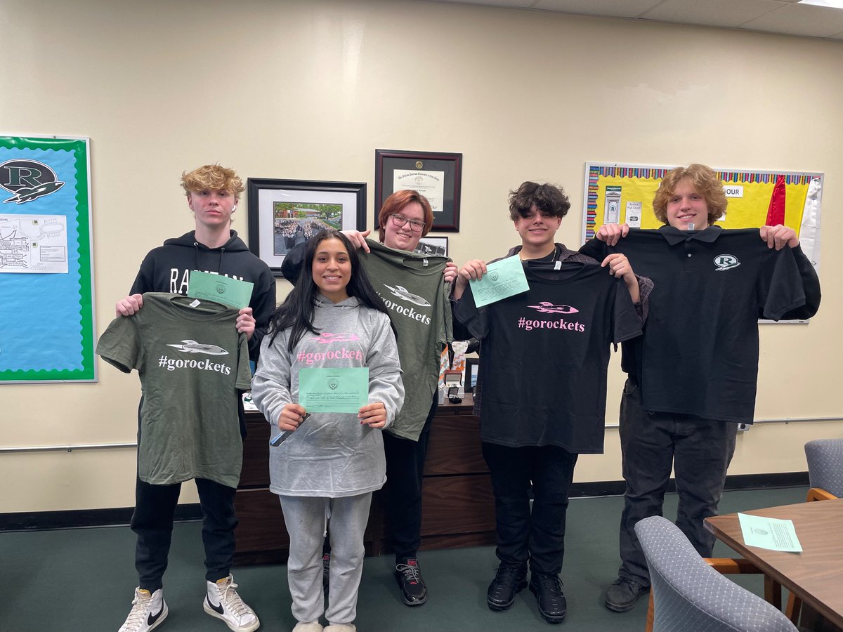 All it takes is a single act of kindness to make someone’s day. Franky, Edward, Khloe, Shaun & AJ received a kindness referral for caring for classmates and their school. So proud of you! #GoRockets