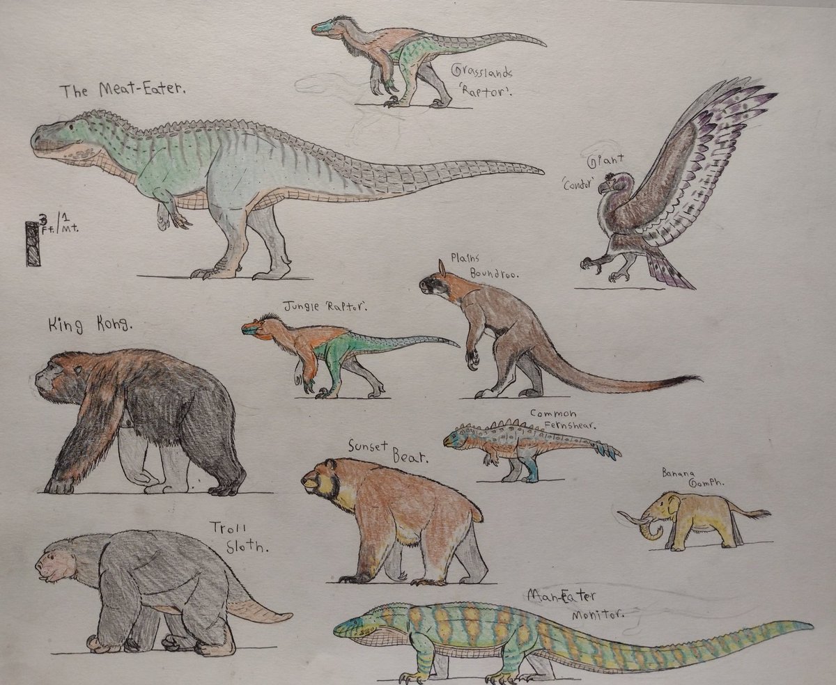 CrowSpecRoom's tweet image. WOE, SKULL ISLAND FAUNA BE UPON YE

Slow cooking with a friend here and there with ideas &amp;gt;:3