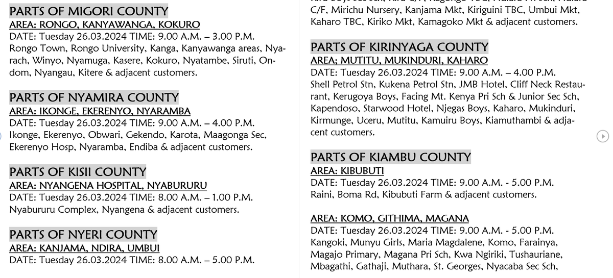 Kenya Power tweet media