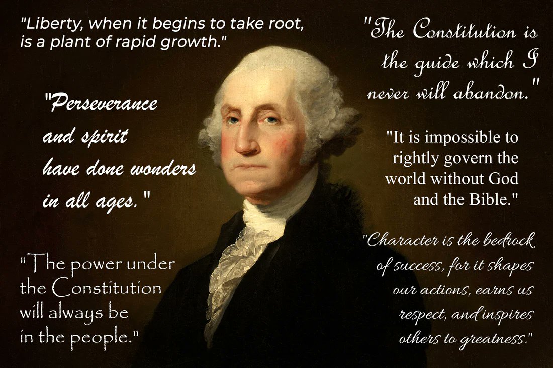1/10
Ever wondered why George Washington is such a big deal? 🤔

Let's dive into his wisdom and legacy together!

#GeorgeWashington #AmericanIcon