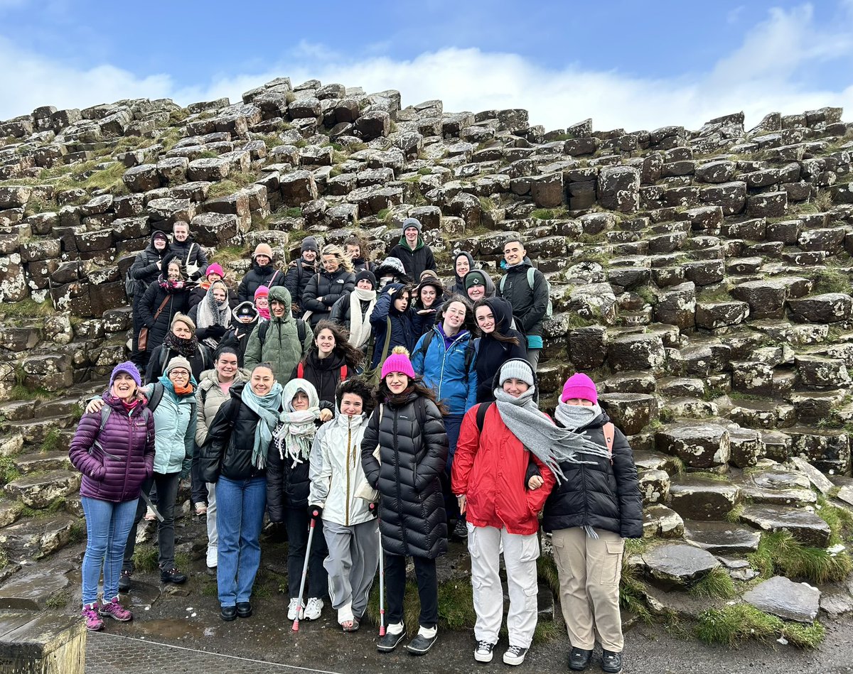 We have LOVED having our Spanish amigos in NI this week! They have seen the sun, rain and icy wind! 🥶 😎 Thanks for being such a brilliant bunch! Please come back soon @IesServet