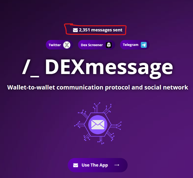 DEXmessage's tweet image. We are off and running! Wallets have sent over 2,300 DEX messages in the last 48 hours, without one user giving up personal information.

Have you sent a DEX yet?
