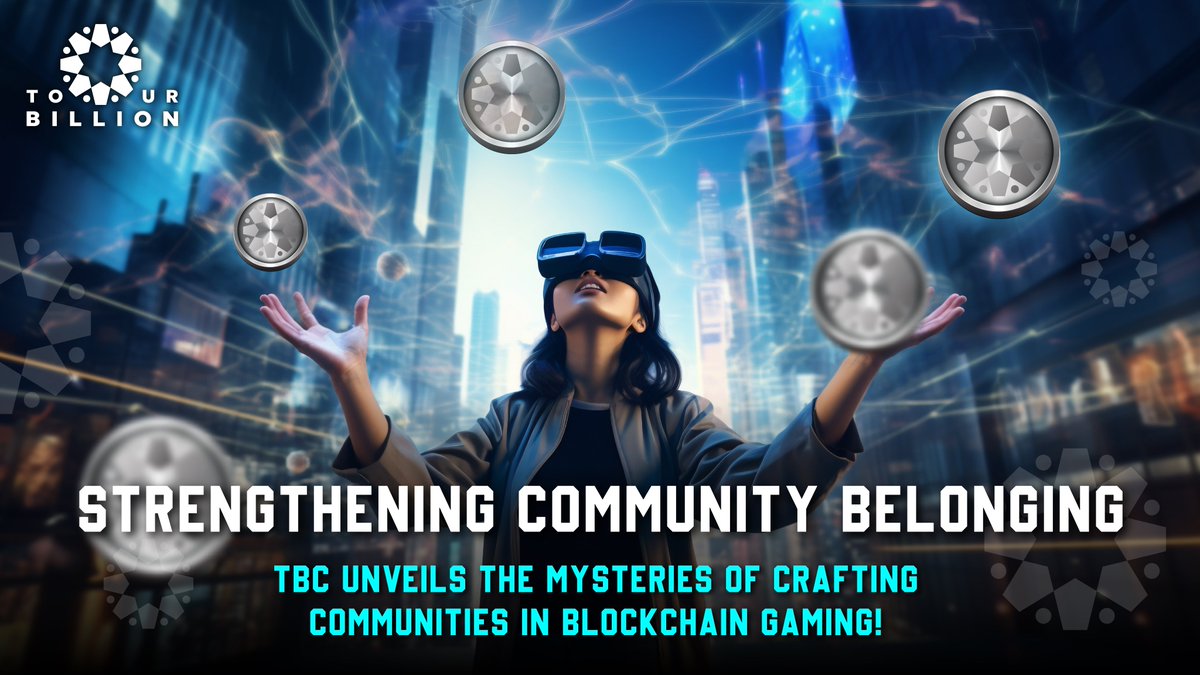 🔗 Feel the connection! 🤲💫 TBC is your portal to a new reality where community and blockchain gaming merge into one incredible experience! 
#LaunchPad #TourBillion #CommunityUnity #TBCGameFi #NFT  🎮🌟