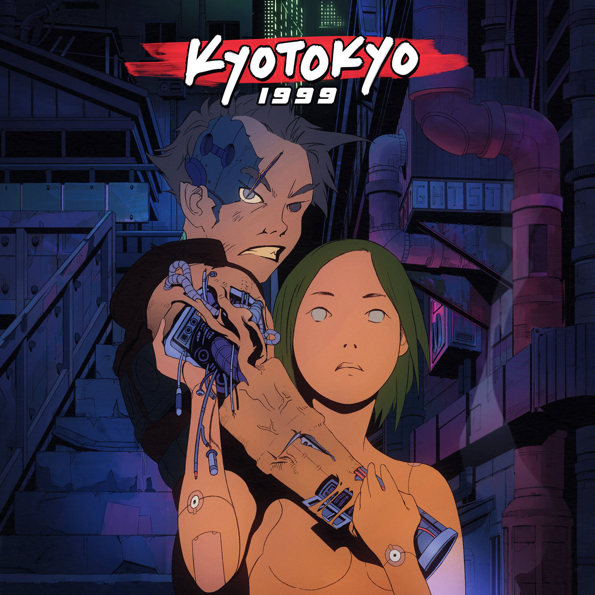 New album with Kaster The Disaster is out! Very anime, much cyberpunk. ---&gt; sptfy.com/Qj3g
Guest vocals by Mendi Moon (explores) and Yenias. Cover Art by ma-ko.

#synthwave #nightstop #cyberpunk #electronicmusic #anime #music