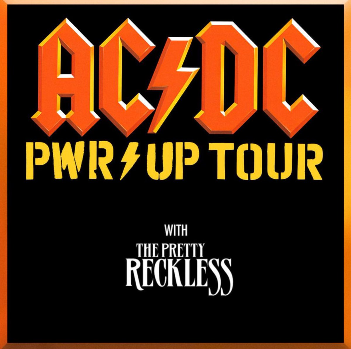 It’s fucking AC/DC…🤯 See you on the road! @acdc